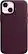 Front. Apple - iPhone 13 mini Leather Case with MagSafe - Dark Cherry.
