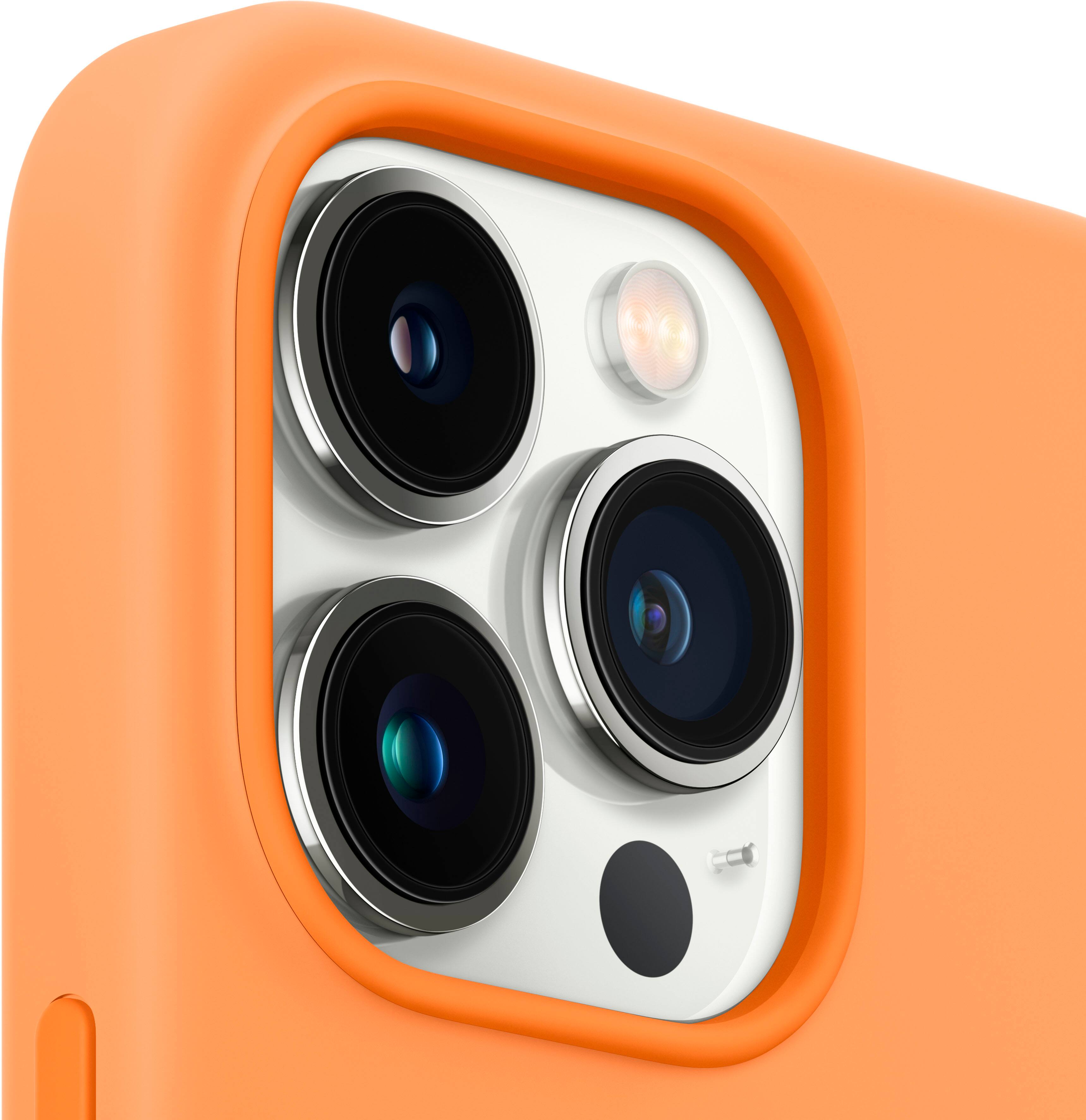 Alt View 12. Apple - iPhone 13 Pro Silicone Case with MagSafe - Marigold.