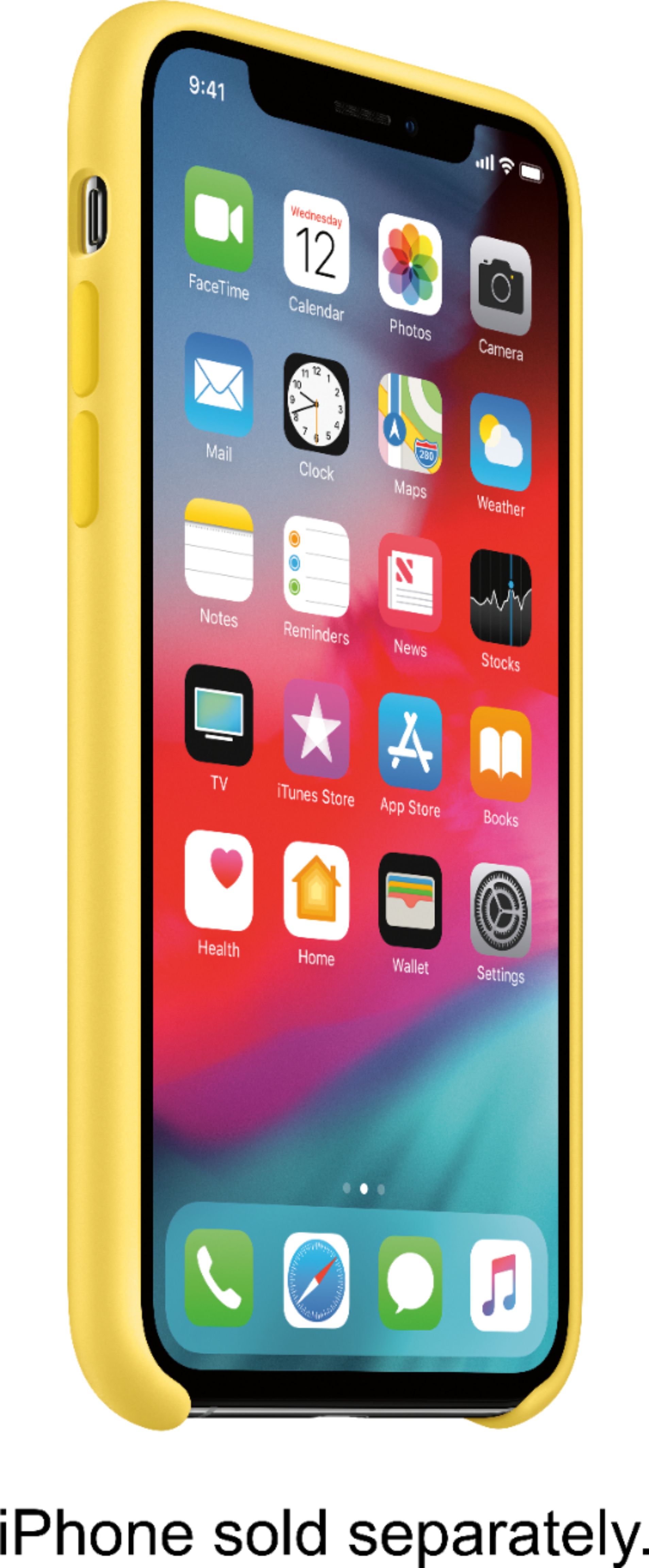 Questions and Answers: Apple iPhone® XS Silicone Case Canary Yellow ...