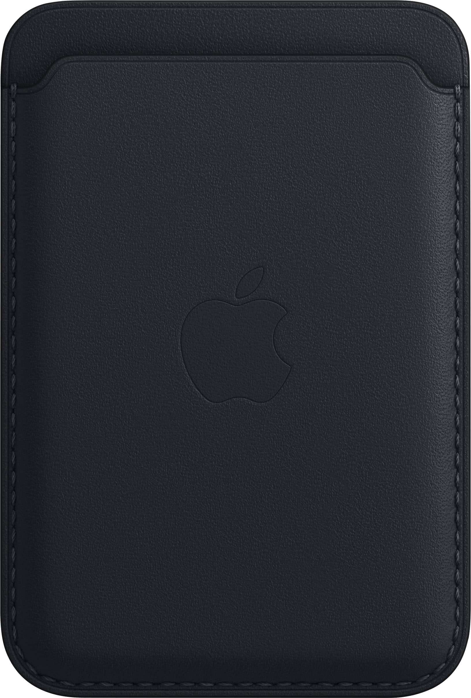 Best Buy: Apple iPhone Leather Wallet with MagSafe Midnight MM0Y3ZM/A