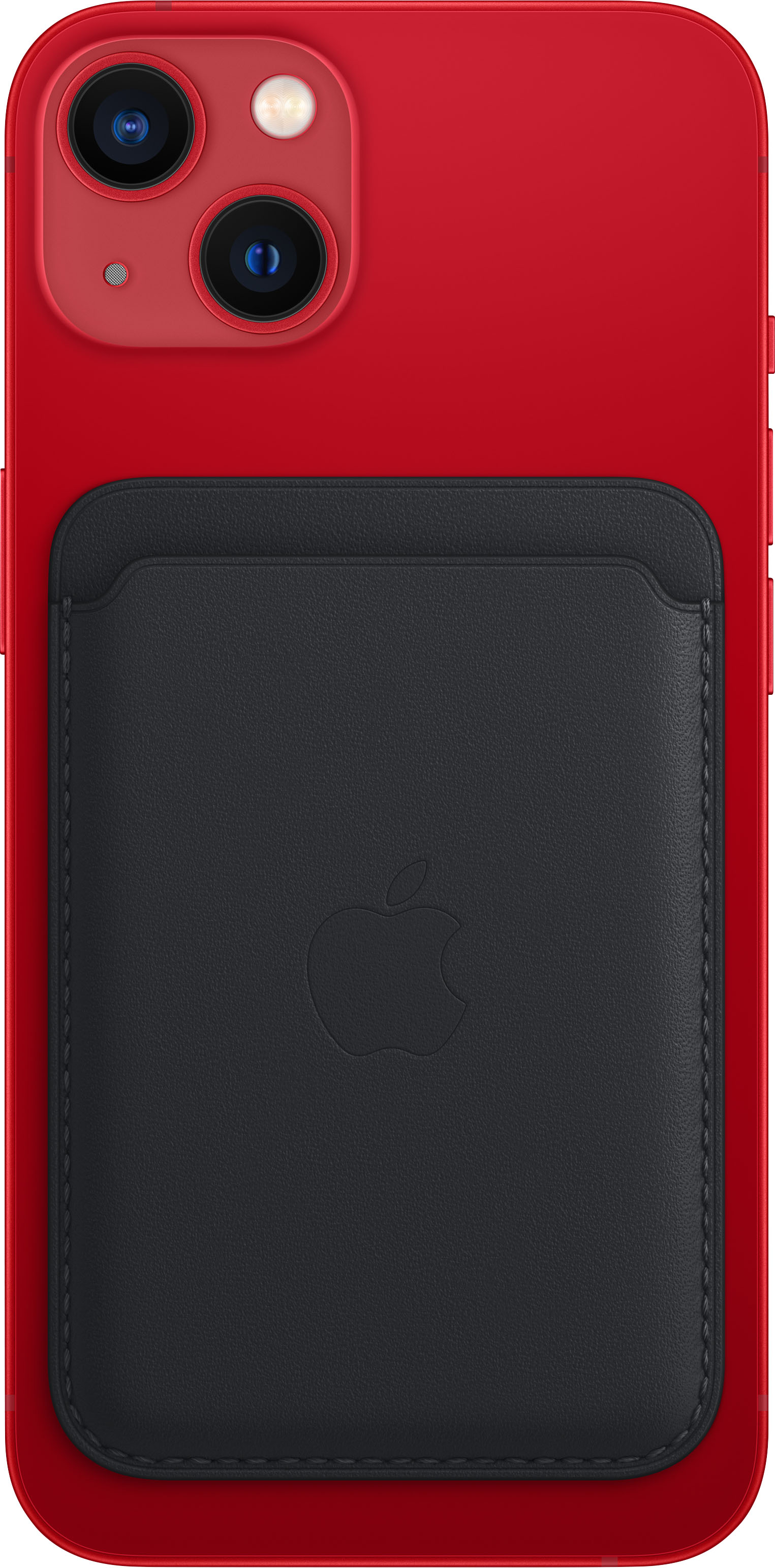 Apple iPhone Leather Wallet with MagSafe Midnight  - Best Buy
