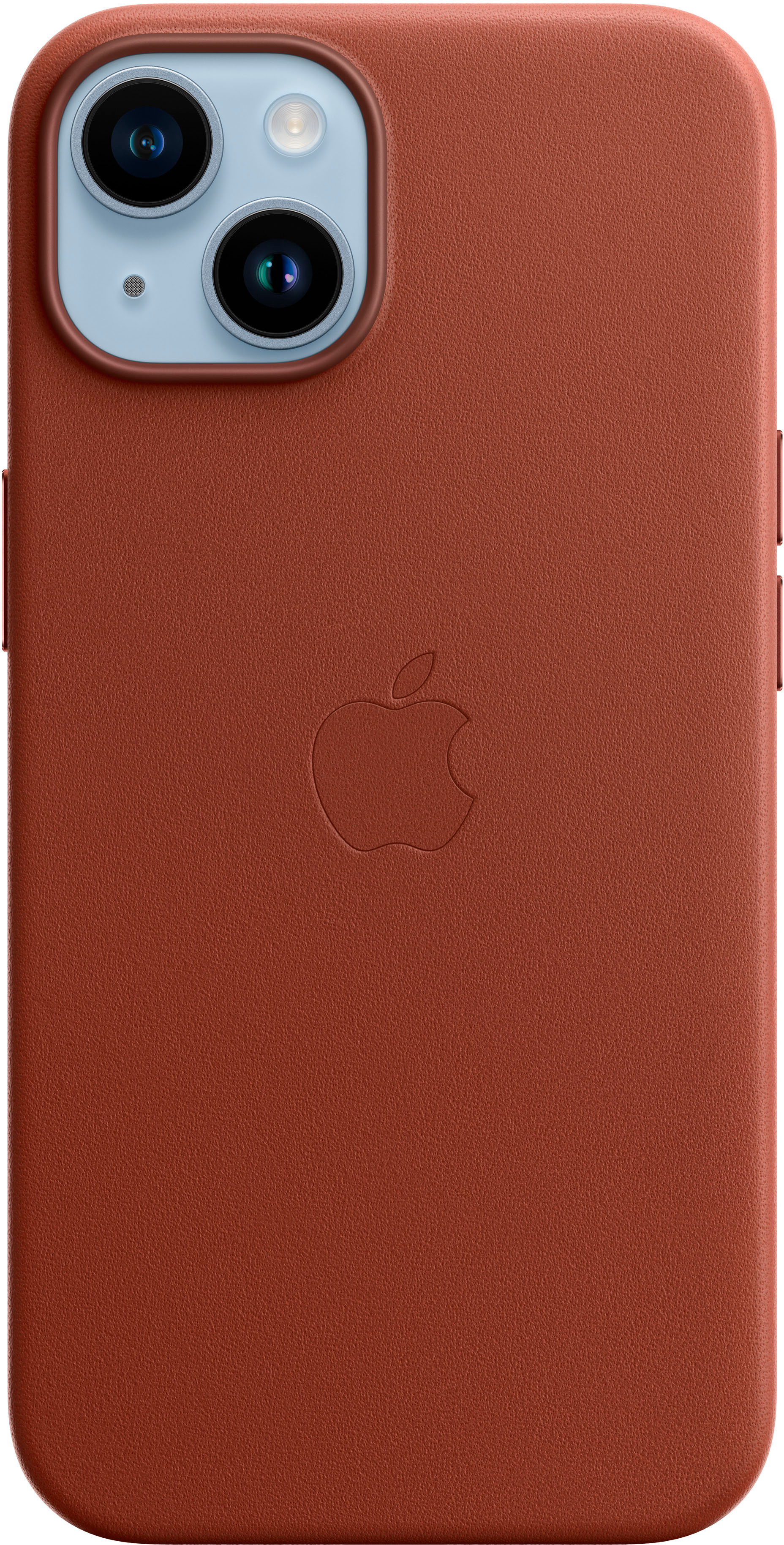 Apple iPhone 14 Pro Max Leather Case with MagSafe Orange MPPR3ZM/A - Best  Buy