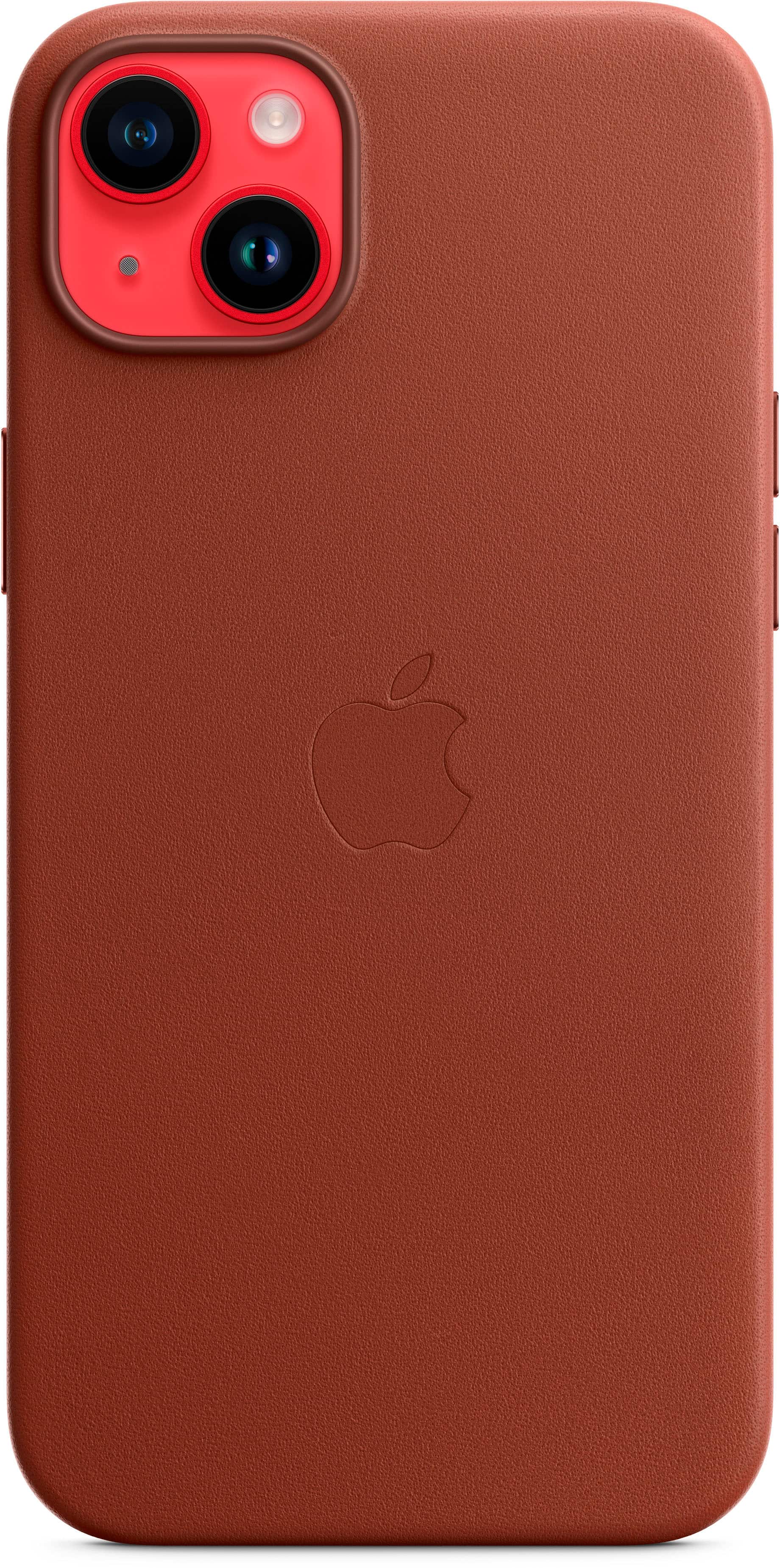 Alt View 2. Apple - iPhone 14 Plus Leather Case with MagSafe.