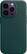Front. Apple - iPhone 14 Pro Leather Case with MagSafe - Forest Green.