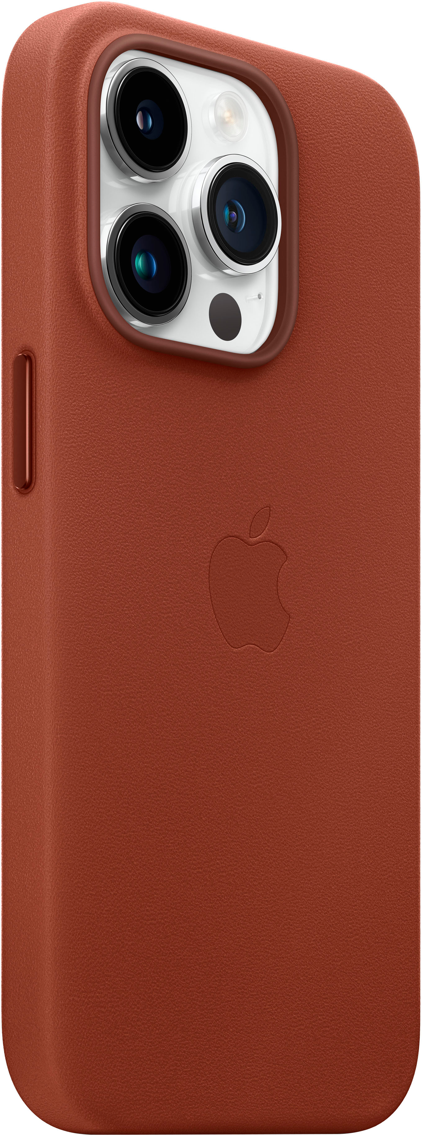 Best Buy: Apple iPhone 14 Pro Max Leather Case with MagSafe Umber