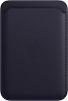 Apple - iPhone Leather Wallet with MagSafe - Ink - Front_Zoom