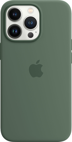Apple - iPhone 13 Pro Silicone Case with MagSafe - Eucalyptus