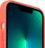 Angle. Apple - iPhone 13 Pro Silicone Case with MagSafe - Nectarine.
