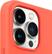 Left. Apple - iPhone 13 Pro Silicone Case with MagSafe - Nectarine.