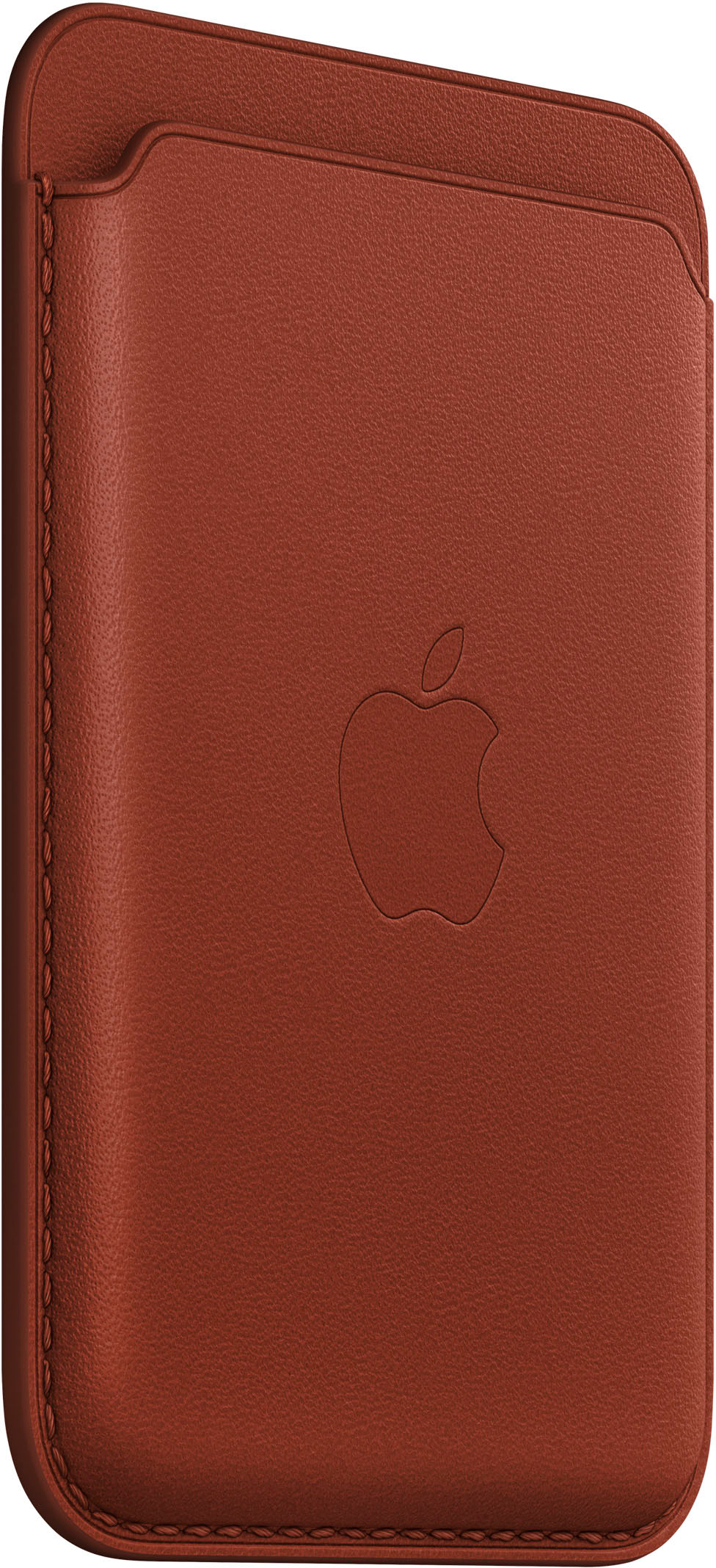 Best Buy: Apple iPhone Leather Wallet with MagSafe Umber MPPX3ZM/A