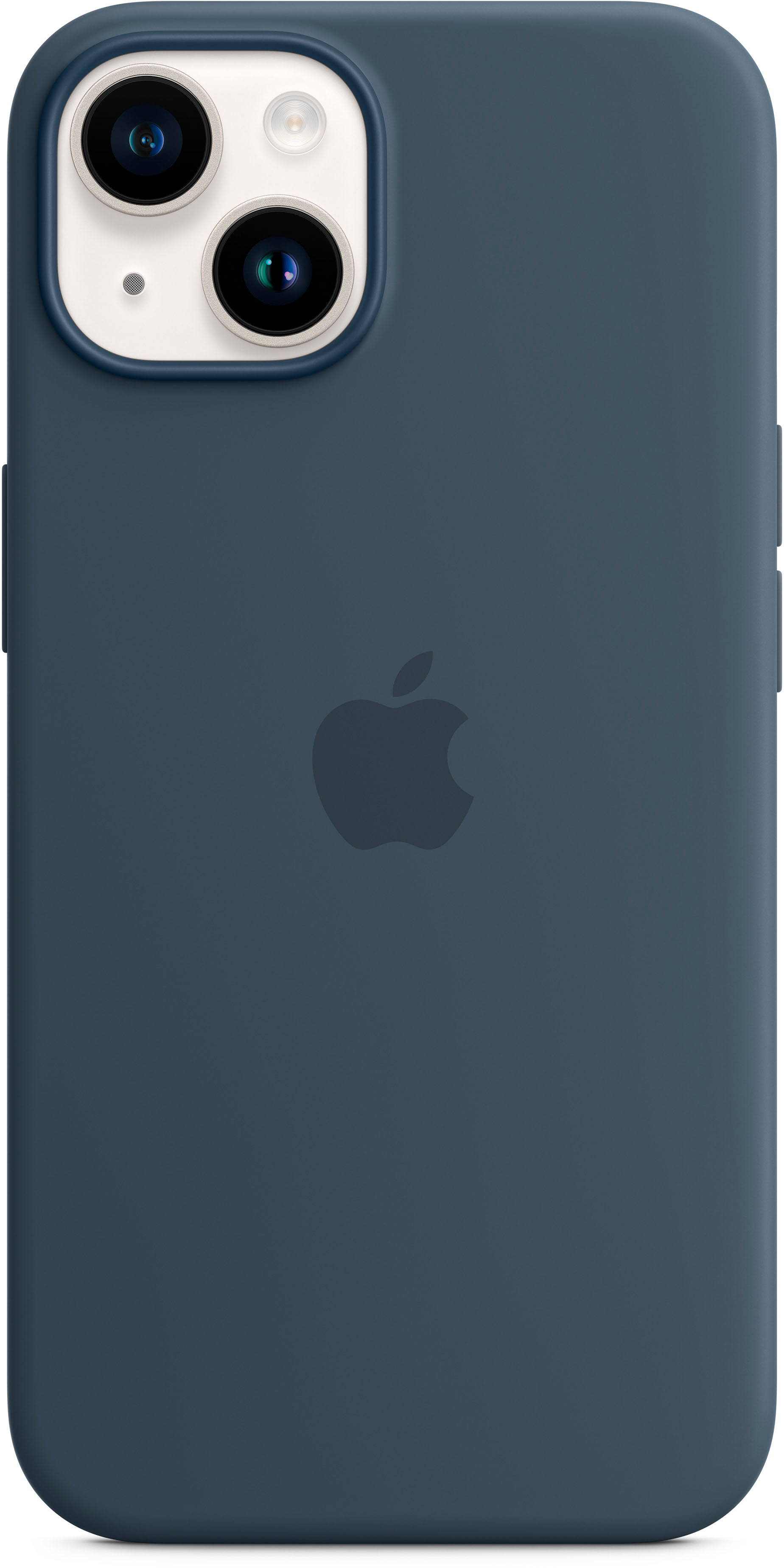iPhone 14 Silicone Case with MagSafe - Storm Blue - Apple