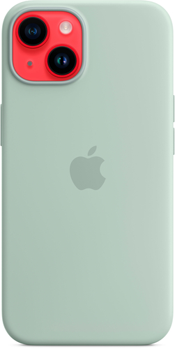 iPhone 14 Pro Max Silicone Case with MagSafe - Succulent - Apple