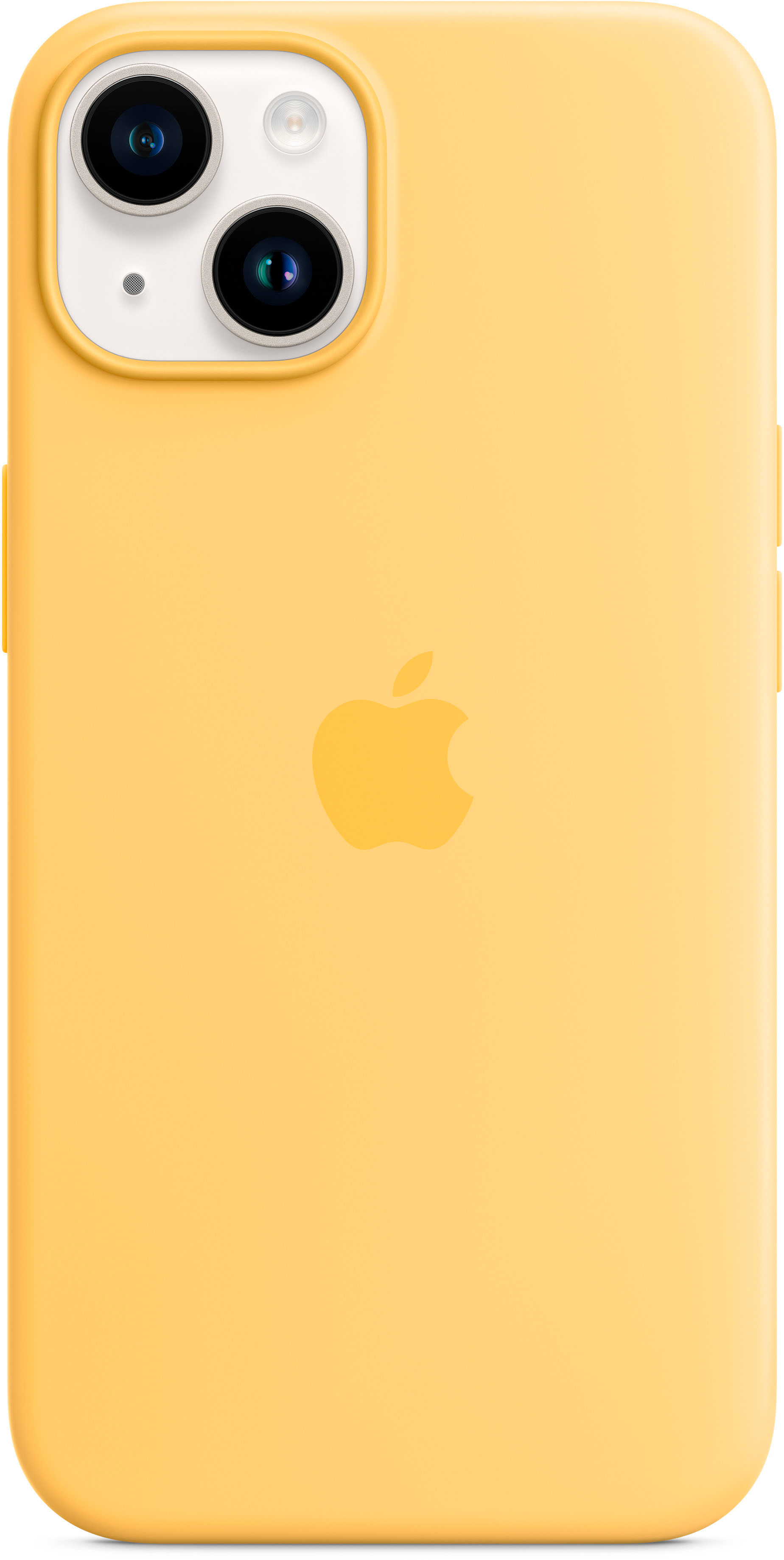 

Apple - iPhone 14 Silicone Case with MagSafe - Sunglow