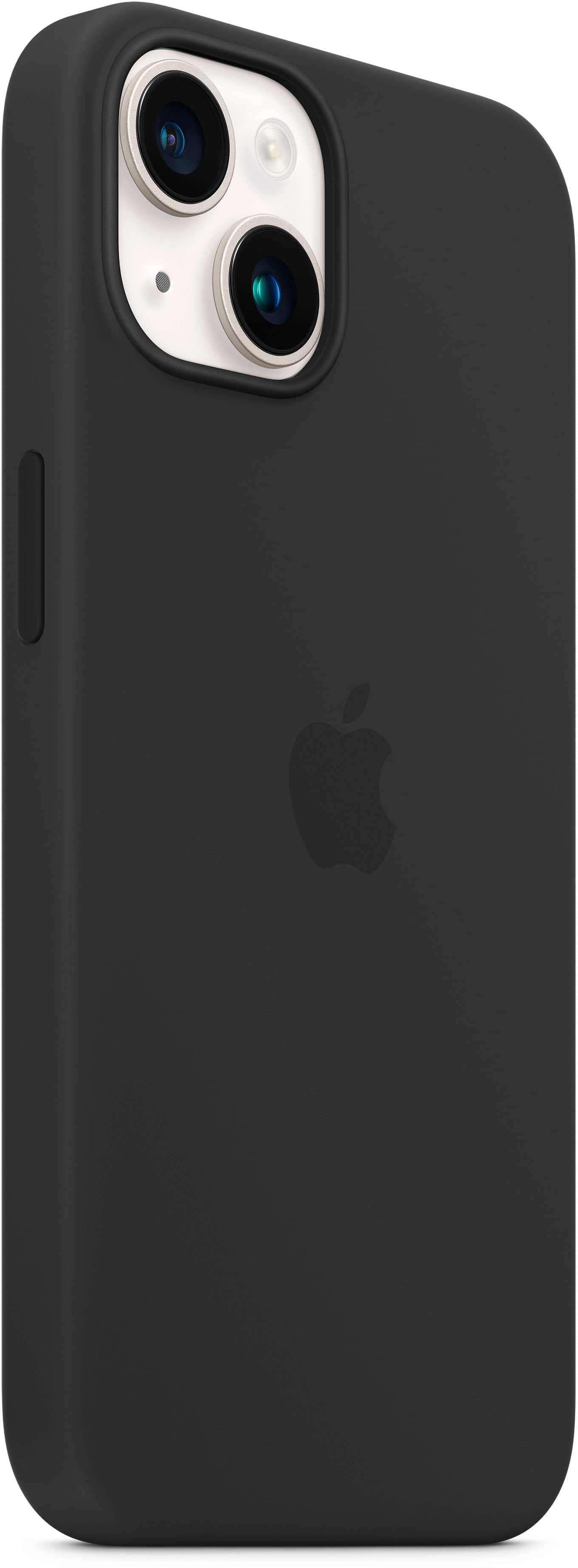 Alt View 3. Apple - iPhone 14 Plus Silicone Case with MagSafe - Midnight.