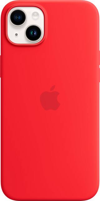 Apple iPhone 14 Plus Silicone Case with MagSafe PRODUCT RED