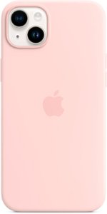 Apple iPhone 14 Plus Silicone Case with MagSafe Chalk Pink MPT73ZM/A ...