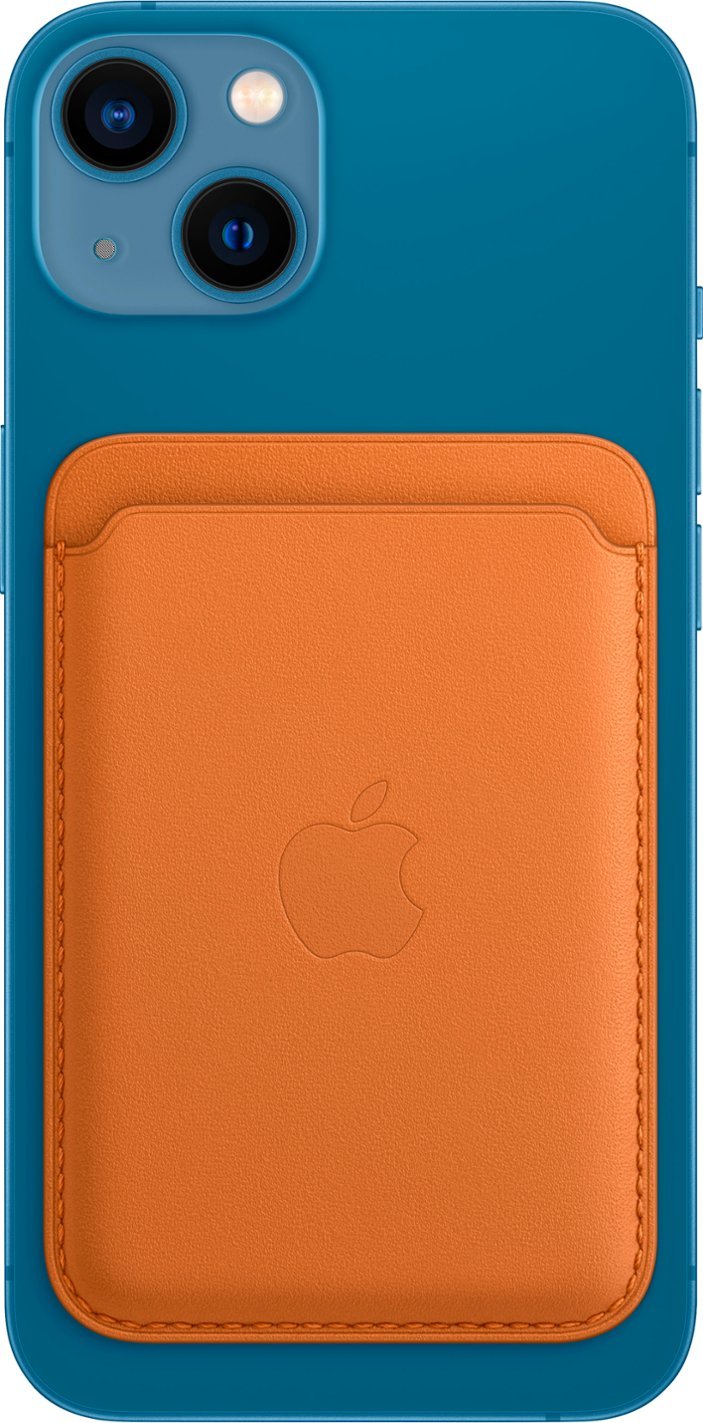 Apple Leather iPhone Wallet with MagSafe - Golden Brown