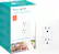 Alt View 12. TP-Link - Kasa Smart Wi-Fi Power Outlet - White.
