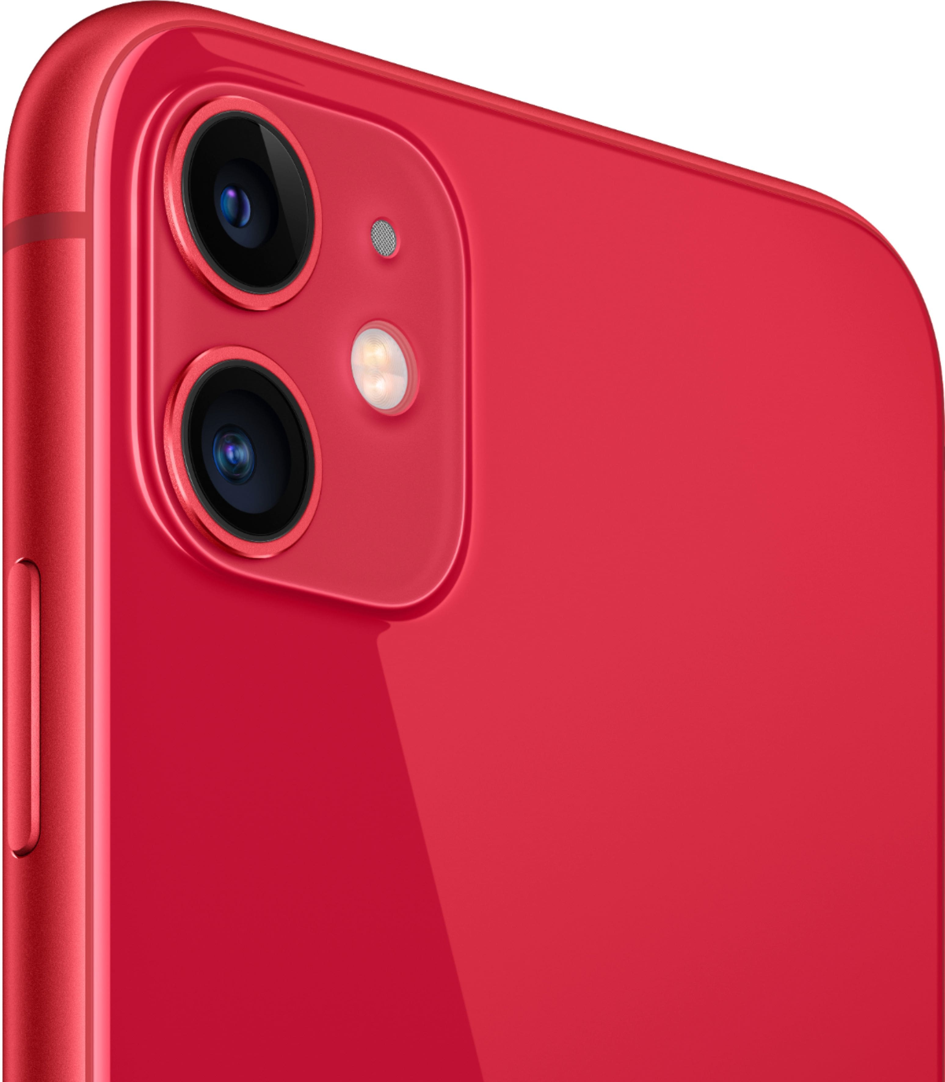 Best Buy Apple Iphone 11 64gb Product Red At T Mwl92ll A