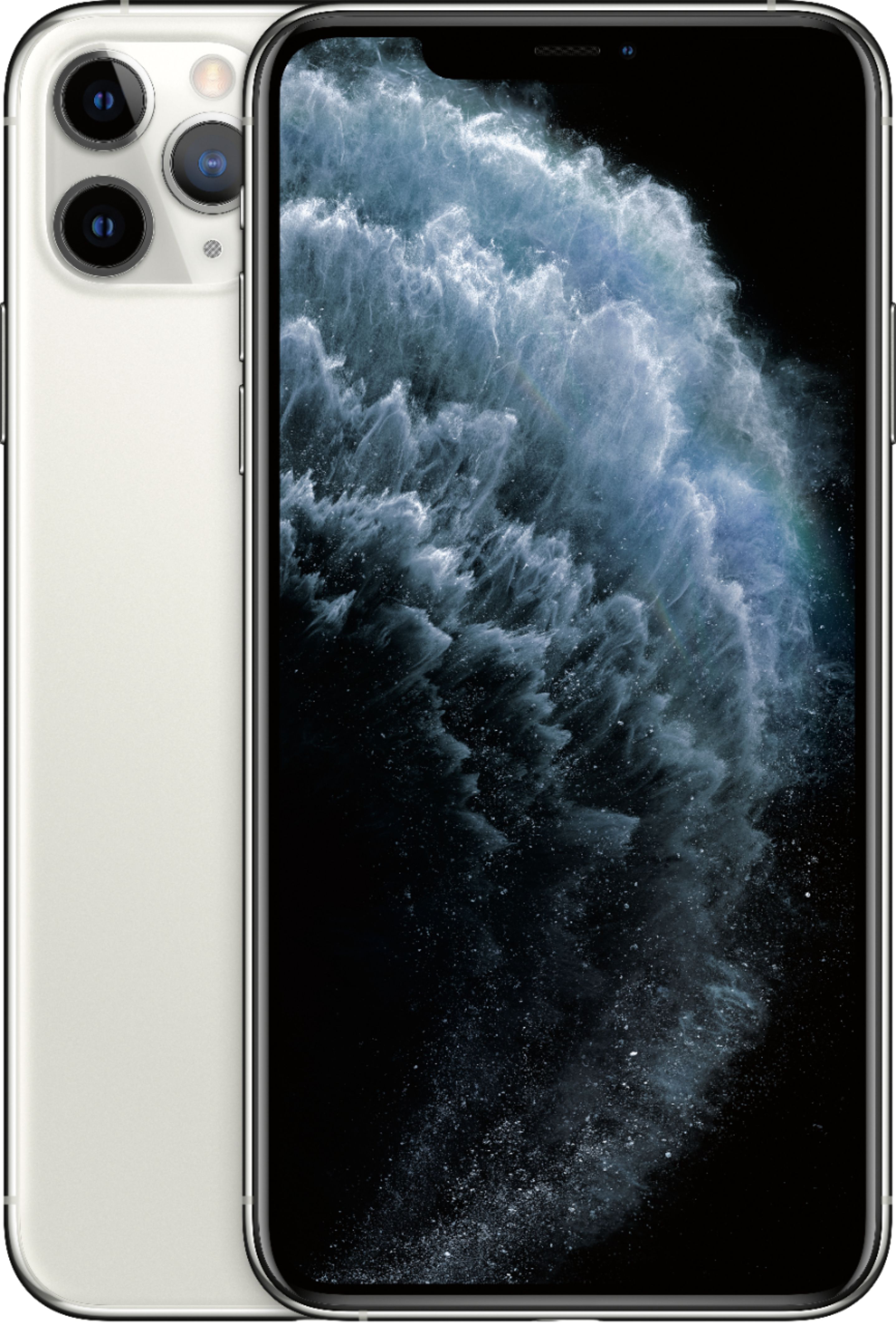 Best Buy: Apple iPhone 11 Pro Max 512GB Silver (AT&T) MWH92LL/A