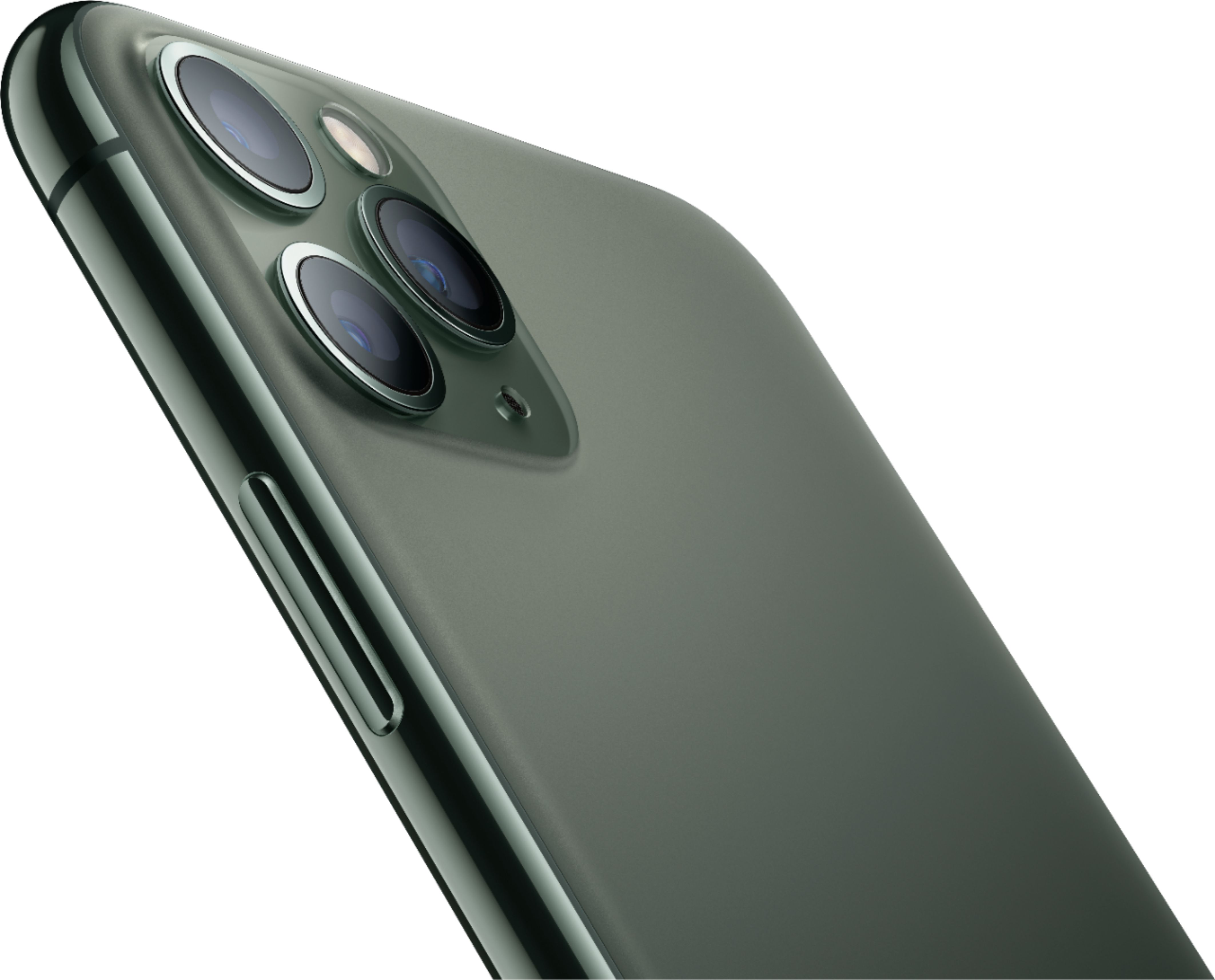 Apple Iphone 11 Pro Max 64gb Midnight Green Verizon Mwh22ll A Best Buy