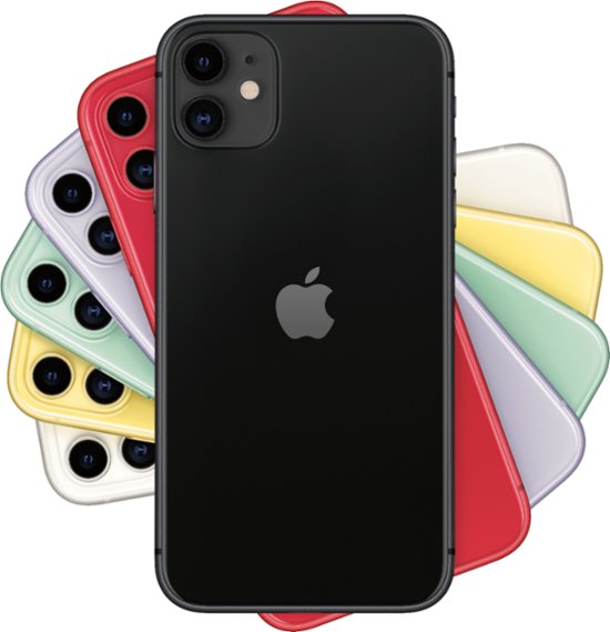 Apple Iphone 11 64gb Black Verizon Mwl72ll A Best Buy