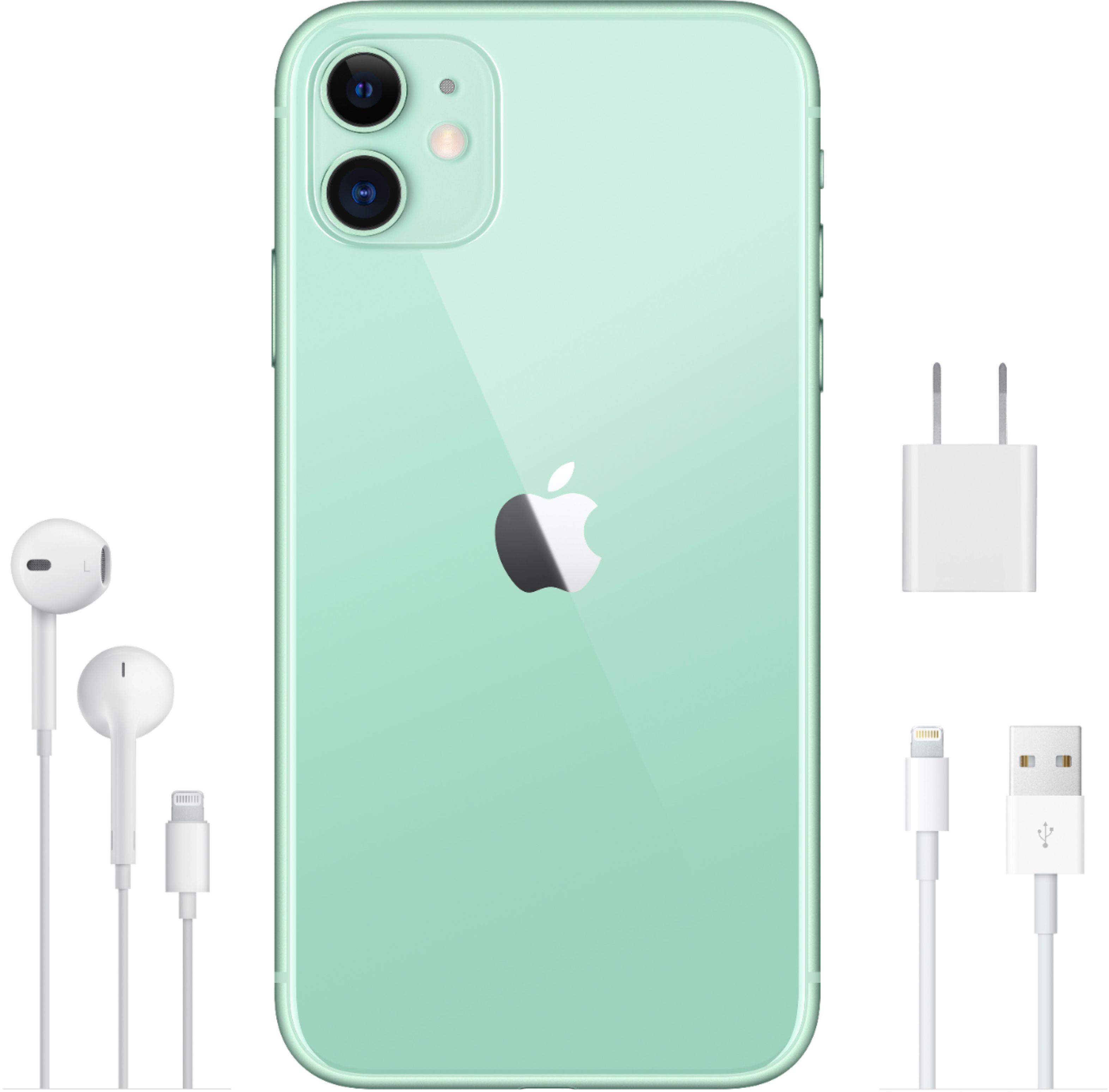 Apple Iphone 11 128gb Green Verizon Mwlk2ll A Best Buy