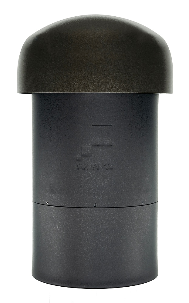 Front. Sonance - SGS SUB - Garden Series 10" Passive In-Ground Subwoofer (Each) - Dark Brown.