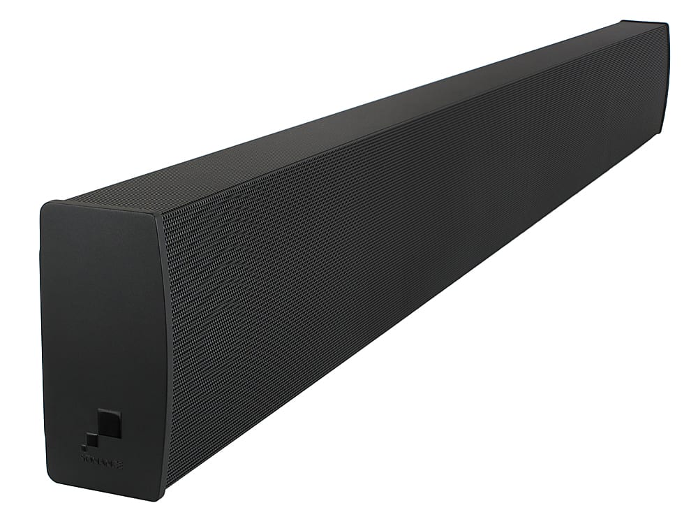 Left. Sonance - SB46-65 - 3.0-Channel Soundbar Fixed Width for 65" Display (Each) - Black.