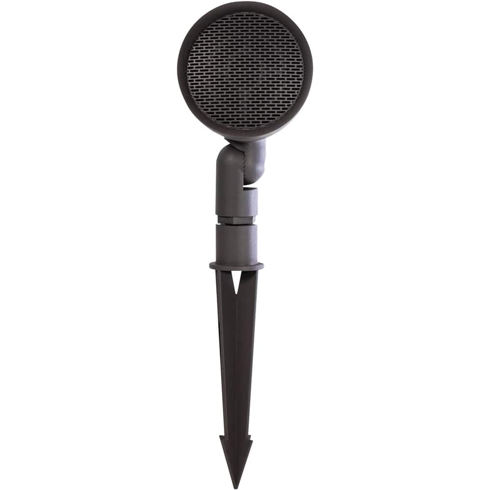 Left. Sonance - SGS 4 SAT PACK - Garden Series 3-1/2" 2-Way Outdoor Satellite Speaker (4-Pack) - Dark Brown.