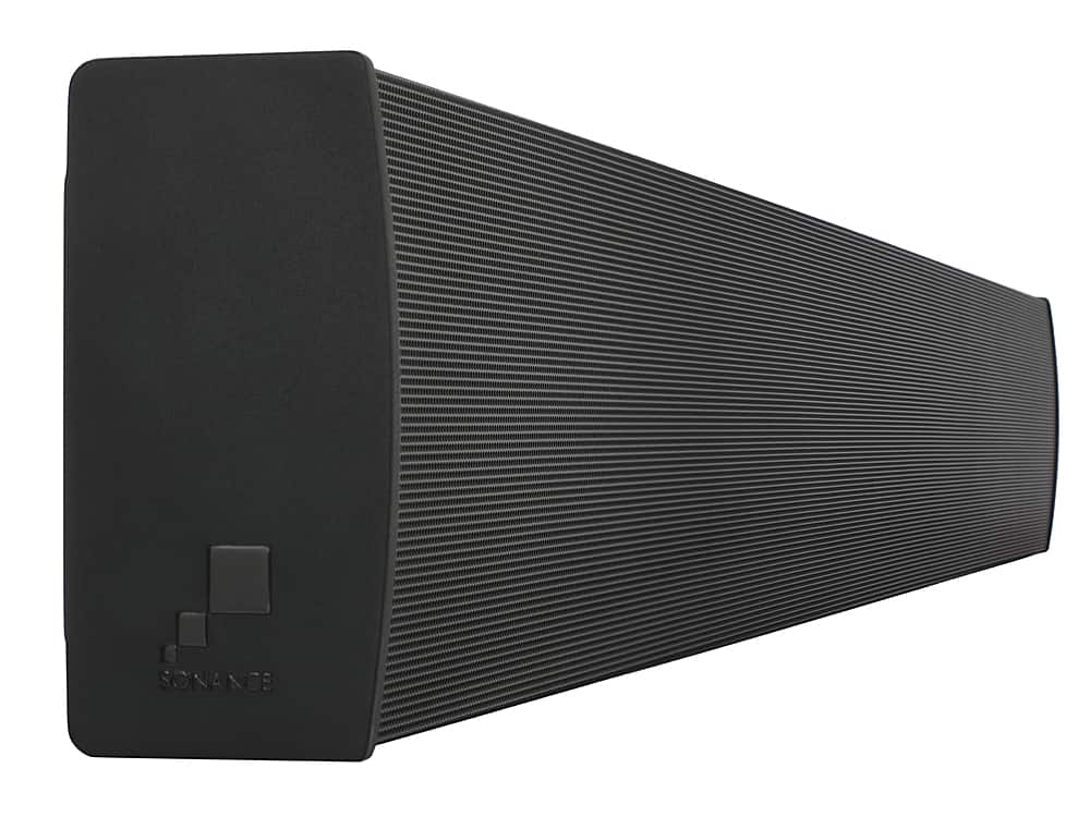 Angle. Sonance - SB46-55 - 3.0-Channel Soundbar Fixed Width for 55" Display (Each) - Black.