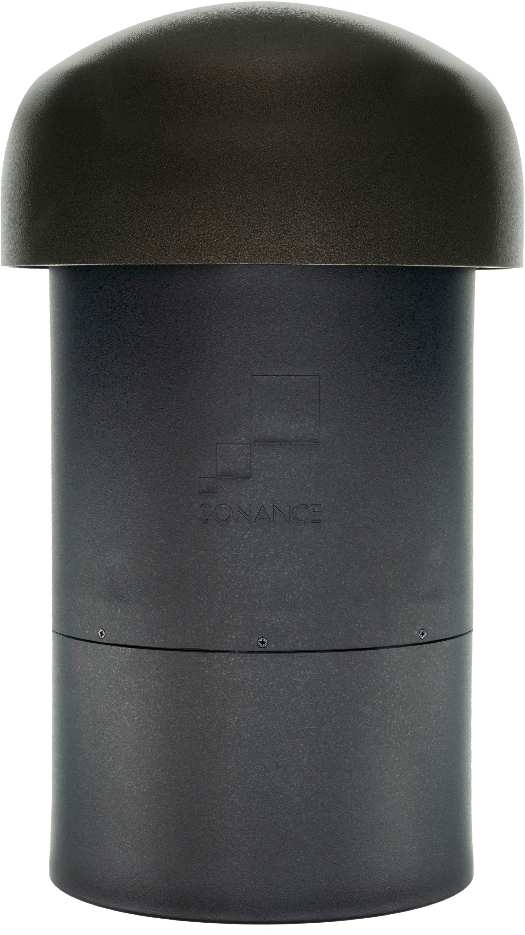 Angle View: Sonance - SGS 8.1 SYSTEM W/SR 2-125 AMP - Garden Series 8.1-Ch. Outdoor Speaker System with 2-Ch. Amplifier (Each) - Dark Brown/Black