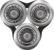 Replacement Shaving Heads for Philips Norelco Series 9000 Electric Shavers - Silver - Angle_Zoom