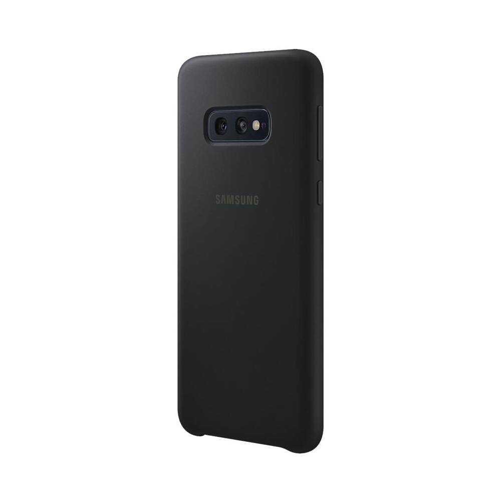 Alt View 14. Samsung - Silicone Cover Case for Galaxy S10e, S10e (Unlocked) and S10e Enterprise Edition - Black.
