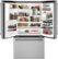 Alt View Zoom 1. Café - 22.2 Cu. Ft. French Door Counter-Depth Refrigerator with Keurig Brewing System - Stainless steel.