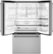 Alt View Zoom 2. Café - 22.2 Cu. Ft. French Door Counter-Depth Refrigerator with Keurig Brewing System - Stainless steel.