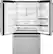 Alt View 2. Café - 22.2 Cu. Ft. French Door Counter-Depth Refrigerator with Keurig Brewing System, Customizable - Stainless steel.