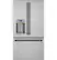 Alt View 40. Café - 27.8 Cu. Ft. French Door Refrigerator with Hot Water Dispenser, Customizable - Stainless steel.