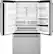 Alt View 2. Café - 27.8 Cu. Ft. French Door Refrigerator with Hot Water Dispenser, Customizable - Stainless steel.