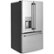 Angle Zoom. Café - 25.6 Cu. Ft. French Door Refrigerator - Stainless steel.