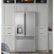Alt View Zoom 16. Café - 25.6 Cu. Ft. French Door Refrigerator - Stainless steel.