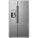 Front Zoom. Café - 21.9 Cu. Ft. Side-by-Side Counter-Depth Refrigerator - Stainless steel.