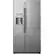Front. Café - 21.9 Cu. Ft. Side-by-Side Counter-Depth Refrigerator, Customizable - Stainless steel.