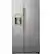Alt View 38. Café - 21.9 Cu. Ft. Side-by-Side Counter-Depth Refrigerator, Customizable - Stainless steel.