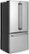 Angle Zoom. Café - 18.6 Cu. Ft. French Door Counter-Depth Refrigerator - Stainless steel.