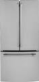 Café - 33 in. Wide 18.6 Cu. Ft. French Door Counter-Depth Smart Refrigerator, Customizable - Stainless Steel