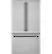 Alt View 38. Café - 18.6 Cu. Ft. French Door Counter-Depth Refrigerator, Customizable - Stainless steel.