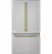 Alt View 39. Café - 18.6 Cu. Ft. French Door Counter-Depth Refrigerator, Customizable - Stainless steel.