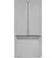 Alt View 40. Café - 18.6 Cu. Ft. French Door Counter-Depth Refrigerator, Customizable - Stainless steel.