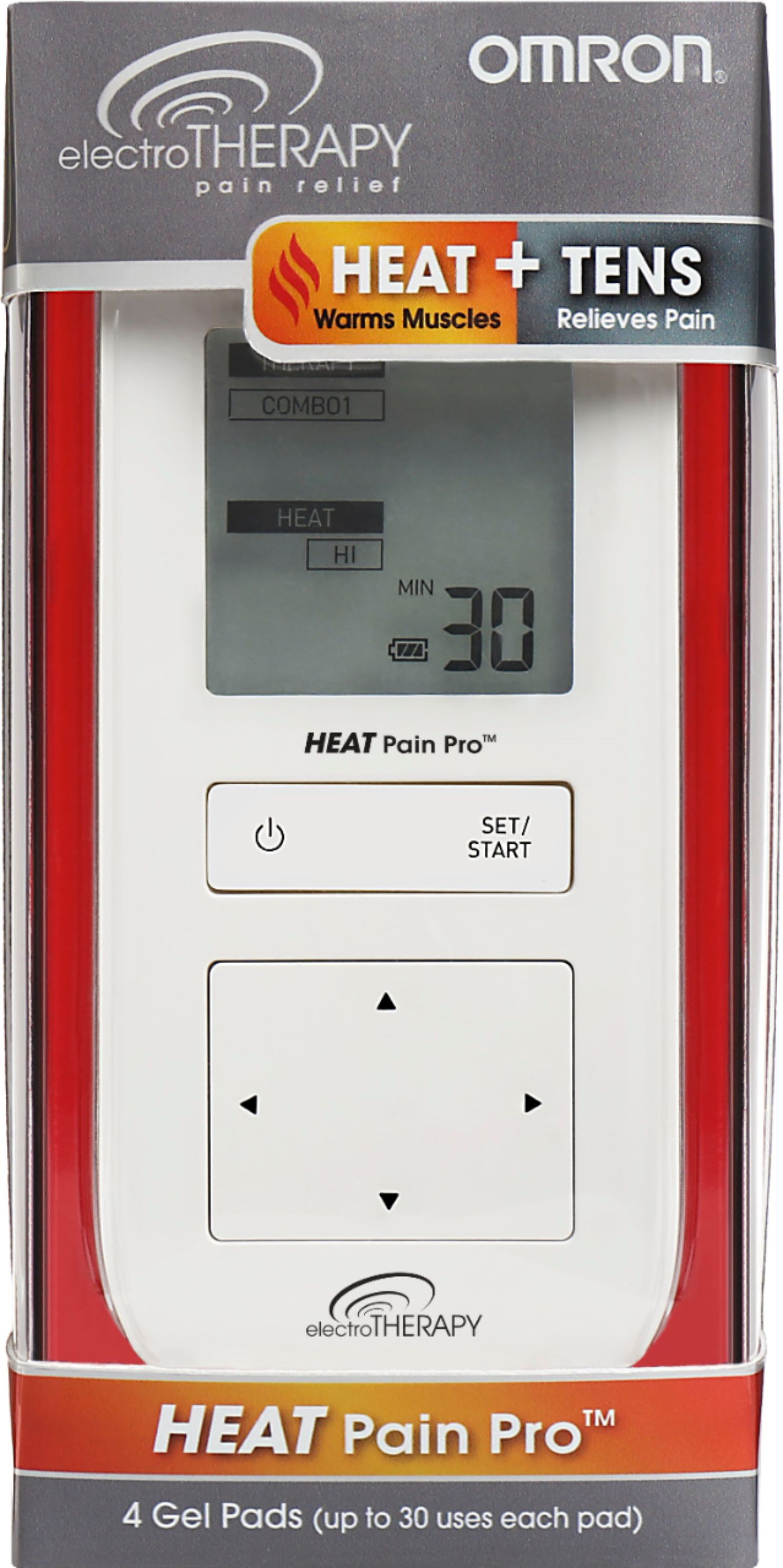 Omron PM311 Heat Pain Pro TENS Unit 